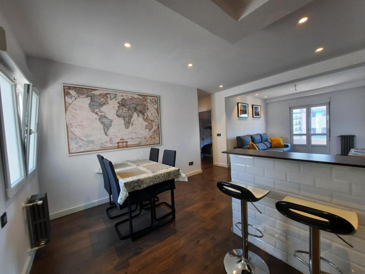 Apartamento Centro Gijon Con Wifi Gratis Y Parking Publico Proximo Incluido Eksteriør bilde